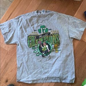 Celtics championship t shirt large